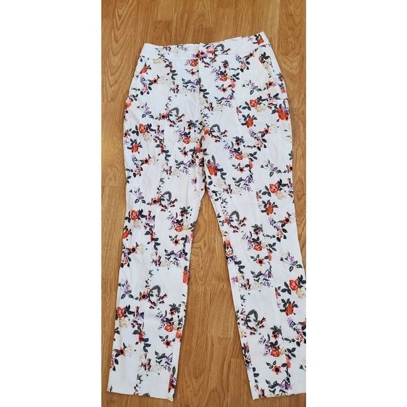 INC Floral Slim Ankle Pants - Picture 5 of 14